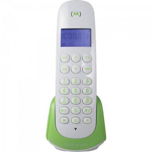 Telefone S/fio Dect Id Moto700g Branco com Verde Motorola