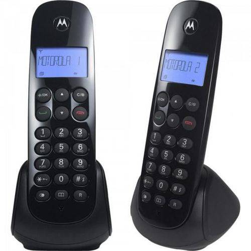 Telefone S/ Fio Digital Mrd2 Moto700 Preto Motorola