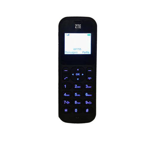 Telefone Sem Fio com Chip Zte - Fwt WP755 - para Linha Fixa - com Viva-voz e Display 1.8"