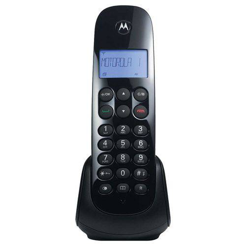 Telefone Sem Fio com Id Motorola Moto700 Preto