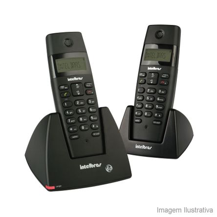 Telefone Sem Fio com Identificação de Chamadas TS 40 C Intelbras