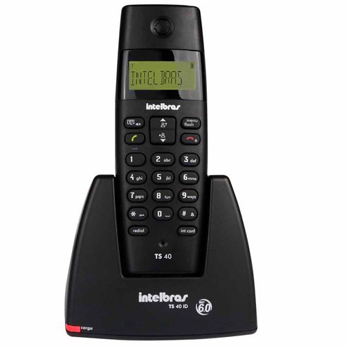 Telefone Sem Fio com Identificador de Chamadas Intelbras Ts 40 40526