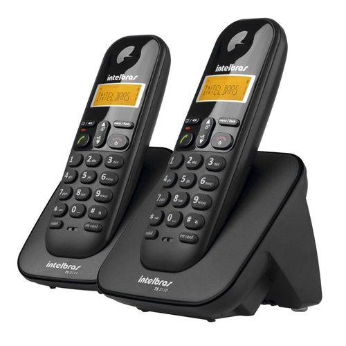 Telefone Sem Fio com Ramal Adicional Ts 3112 Intelbra