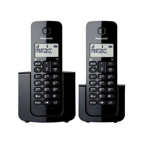 Telefone Sem Fio com Ramal Panasonic Kx-tgb112lb