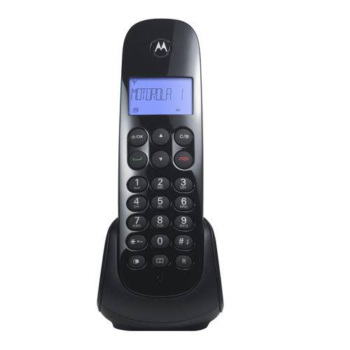 Telefone Sem Fio Dect 6.0 MOTO700-MRD3 Preto Motorola