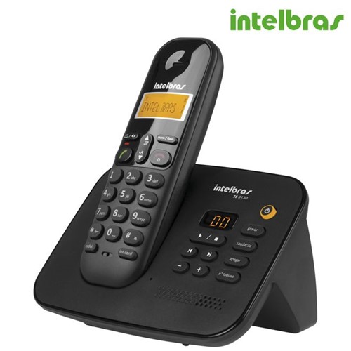 Telefone Sem Fio Digital com Secretária Eletrônica TS 3130 4123130 – Intelbras