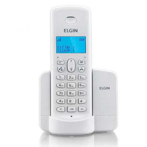 Telefone Sem Fio Elgin Tsf 8001 Branco