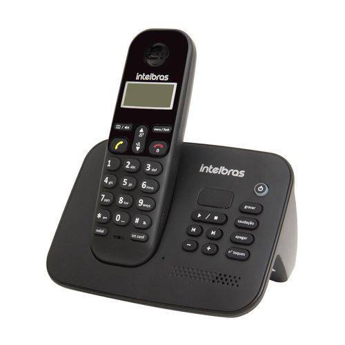 Telefone Sem Fio Intelbras Ts 3130 com Secretaria Eletrônica