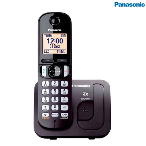 Telefone Sem Fio KX-TGC210LBB Panasonic