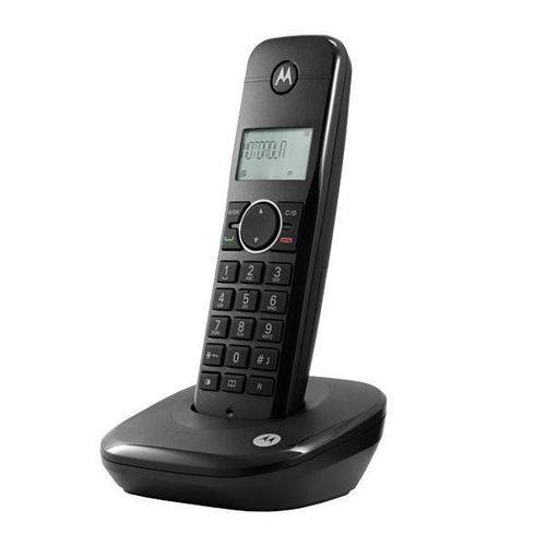Telefone Sem Fio Motorola Moto 500id com Identificador de Chamada - Preto