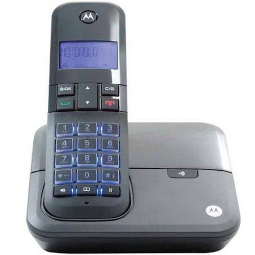 Telefone Sem Fio Motorola Moto4000 Digital Preto