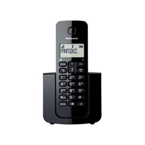 Telefone Sem Fio Panasonic com Identificador de Chamadas KX-TGB110LBB Preto