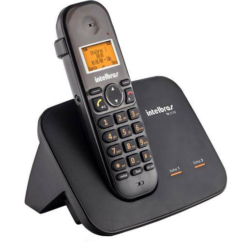 Telefone Sem Fio Ts 5150 Preto - Intelbras