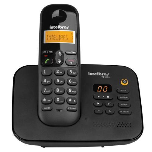 Telefone Sem Fio Ts3130 Preto Intelbras
