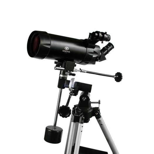 Telescópio Tipo Maksutov-Cassegrain Equatorial 90x1200mm com Tripe