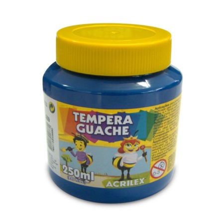 Tempera Guache 250ml Acrilex - Azul Turquesa