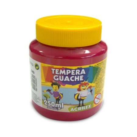 Tempera Guache 250ml Acrilex - Magenta