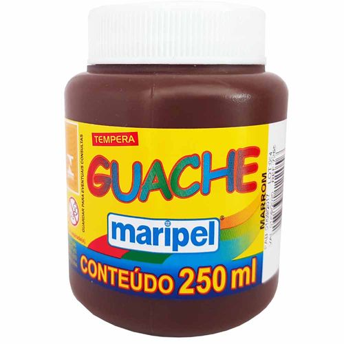 Tempera Guache 250ml Marrom Maripel 1002621