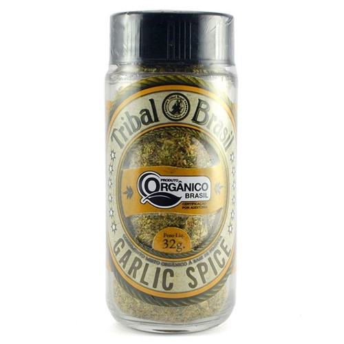 Tempero Orgânico Pimenta Ervas e Alho - Garlic Spiced