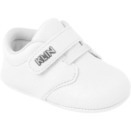 Tênis C/ Velcro para Bebê Branco - Klin
