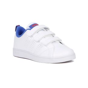 Tênis Casual Adidas Advantage Clean Infantil para Menino - Branco/azul 31