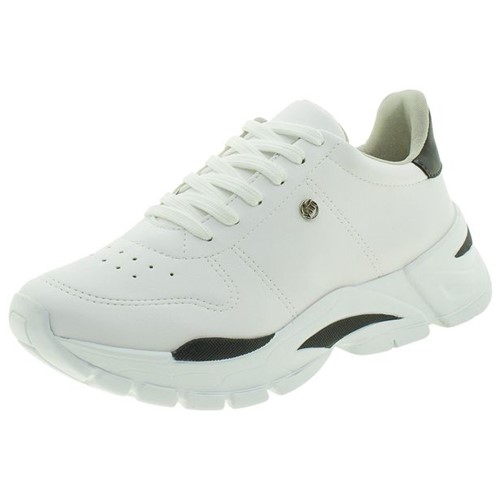 Tênis Feminino Dad Sneaker Via Marte - 193404 Branco/preto 34