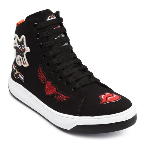 Tênis Hardcorefootwear Lona Overlay 17163/Var01/Preto 3771hd-Sf303
