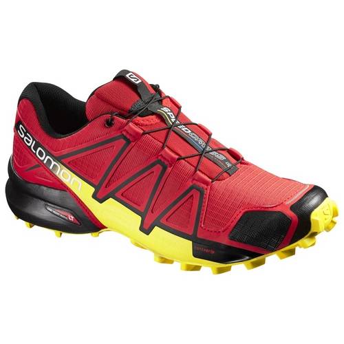 Tênis Speedcross 4 Masculino Vermelho/Amarelo 43 - Salomon