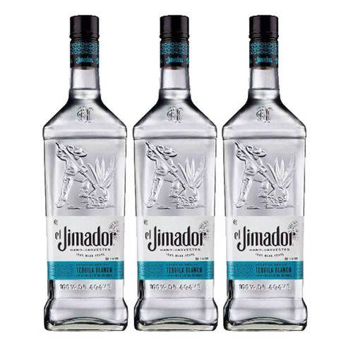 Tequila El Jimador Blanco 750ml 03 Unidades