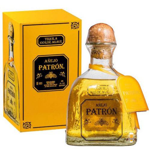 Tequila Patrón Añejo Ultrapremium (375ml)