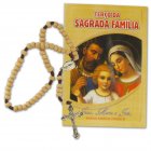 Terço com Folheto Sagrada Família | SJO Artigos Religiosos