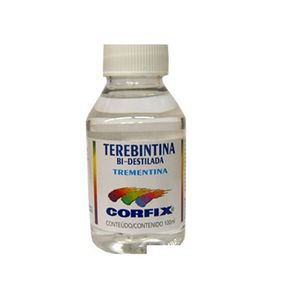 Terebintina Bi-destilada 100ml Corfix