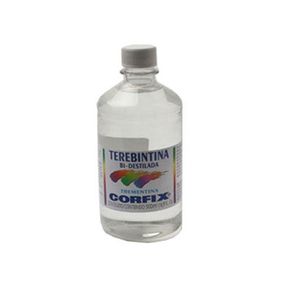Terebintina Bi-destilada 500ml Corfix