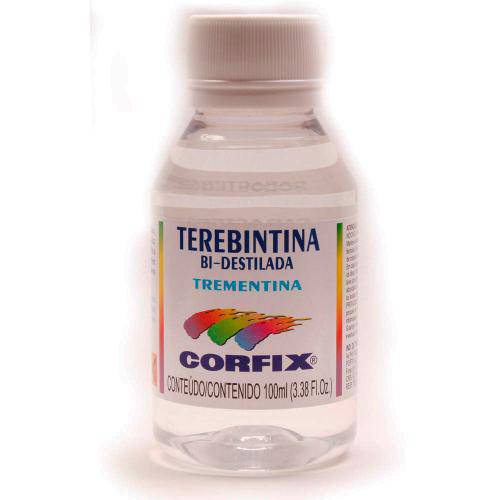 Terebintina Bi-Destilada Corfix 100 Ml