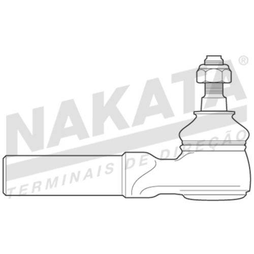 Terminal de Direção - Nakata - N 96016 - Unit. - Boxer 2002-2015/jumper 2002-2015/ducato 2001-2016