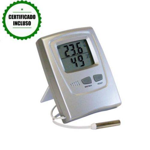 Termo-higrômetro Digital com Sonda de Temperatura Externa com Certificado de Calibração Incoterm 766