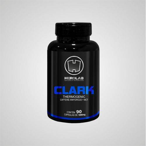 Termogênico Clark - Cafeina Anidra 90 Cápsulas de 1000 Mg - Herolab