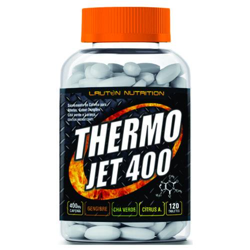 TERMOGÊNICO THERMO JET 400 - 120 Tabletes - Emagrecedor