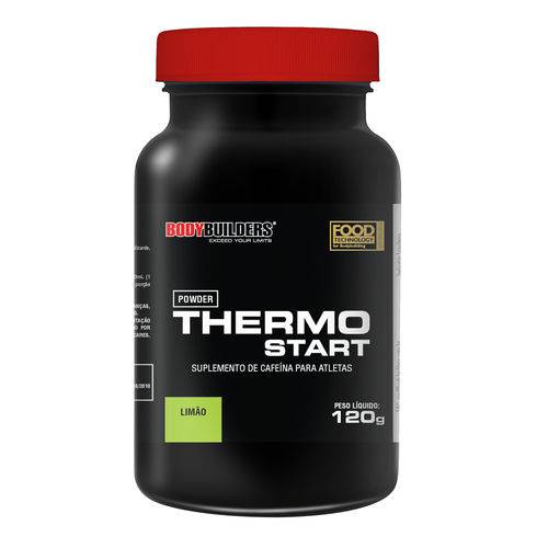 Termogênico Thermo Start Powder 120g Limão – Bodybuilders