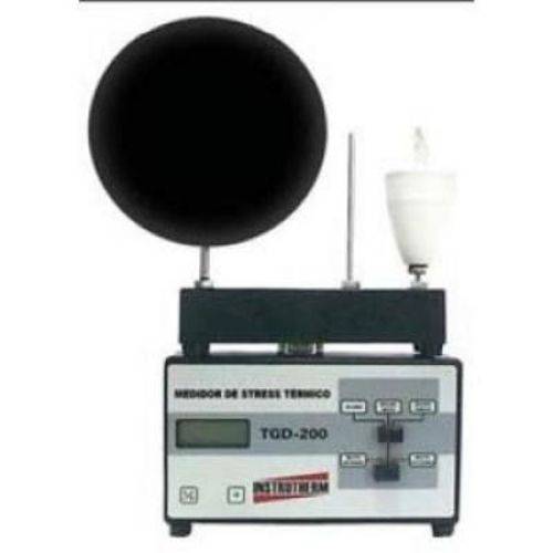 Termômetro de Globo (Medidor de Stress Térmico) Instrutherm Tgd-200 com Certificado de Calibração