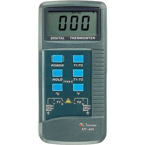 Termômetro Digital 2 Canais Minipa Mt-405