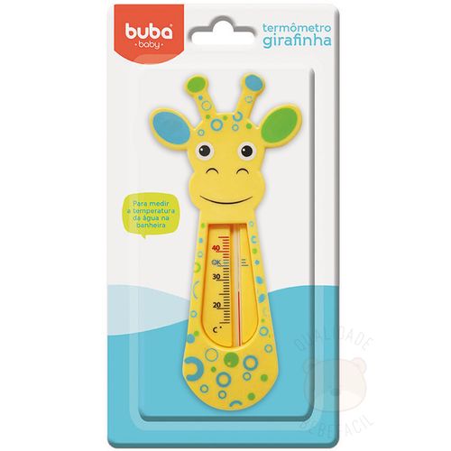 Termômetro para Banho Girafinha Azul (0m+) - Buba BUBA5240-A TERMOMETRO GIRAFINHA