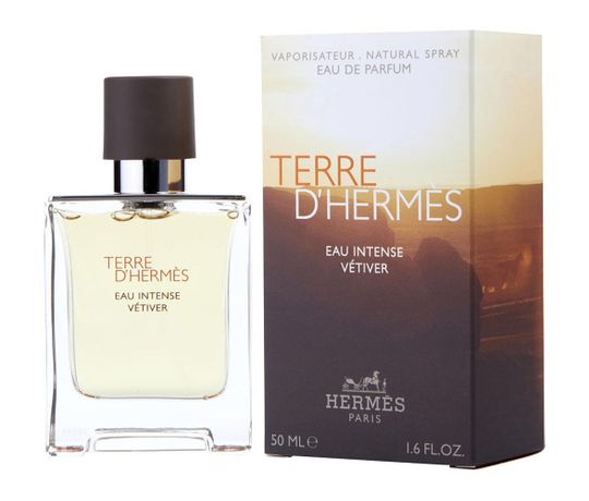 Terre D'Hermes Eau Intense Vetiver de Hermes Eau de Parfum Masculino 100 Ml