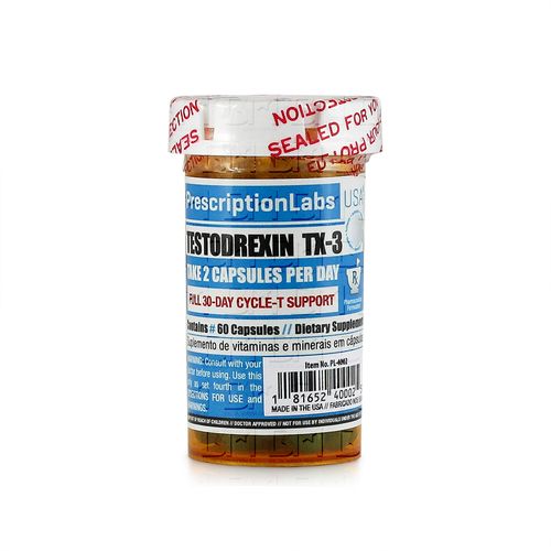 Testodrexin TX-3 60 Cápsulas - PrescriptionLabs