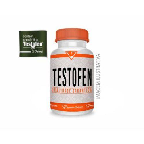 Testofen ® 300mg - 60 Cápsulas - Selo de Autenticidade - Ganho de Massa/Libido/Testosterona/Natural