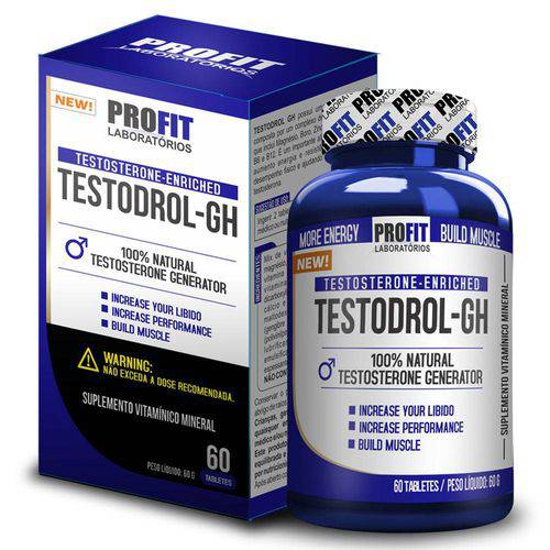 Testosterona Testodrol-gh 60 Cápsulas - Profit