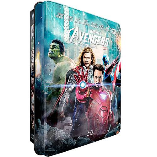 The Avengers - os Vingadores - Lata com 2 Discos Blu-Ray + Documentário + 4 Cards