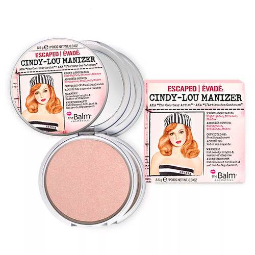 The Balm Sexy Mama Powder + Manizer Cindy-lou Kit - Pó Compacto + Iluminador Facial