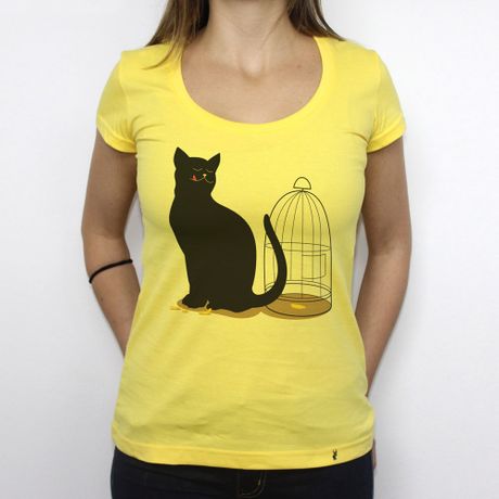 The Cat - Camiseta Clássica Feminina