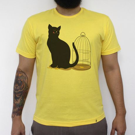 The Cat - Camiseta Clássica Masculina
